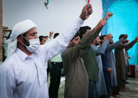 گزارش تصویری؛ نماز جمعه خشم و نصر شهرستان راسک