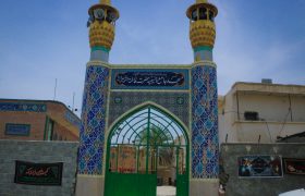 گزارش تصویری؛ فضاسازی محرمی مسجد فاطمه‌الزهرا در راسک