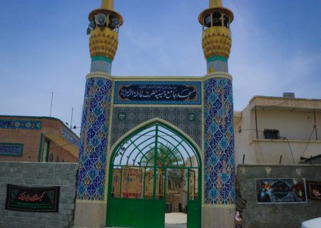 گزارش تصویری؛ فضاسازی محرمی مسجد فاطمه‌الزهرا در راسک