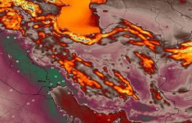 طوفان و گرد و خاک در ۶ استان کشور
