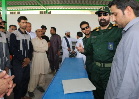 کارگاه تولید بلوک و موزاییک شهرداری پیشین افتتاح شد