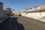 آسفالت معابر آغاز انقلاب شهری در خاش