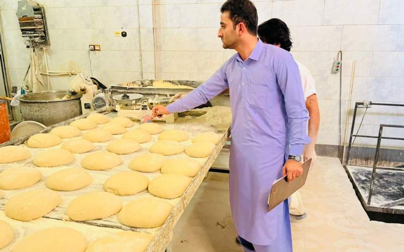 نظارت‌های بهداشتی بر نانوایی‌های خاش ادامه دارد