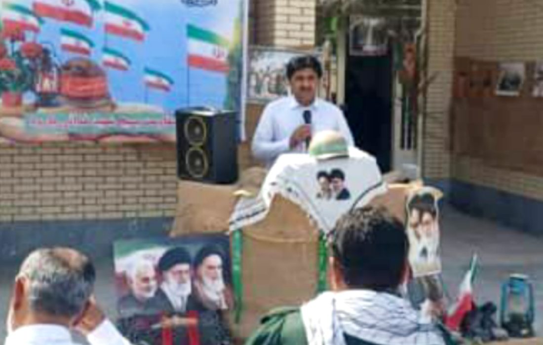 نواخته شدن زنگ مهر ایثار و مقاومت در پارود