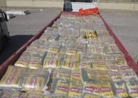 کشف برنج و گاز قاچاق در کنارک