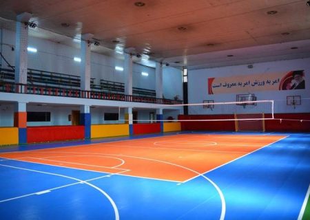 افتتاح سالن ورزشی در حاشیه شهر زاهدان