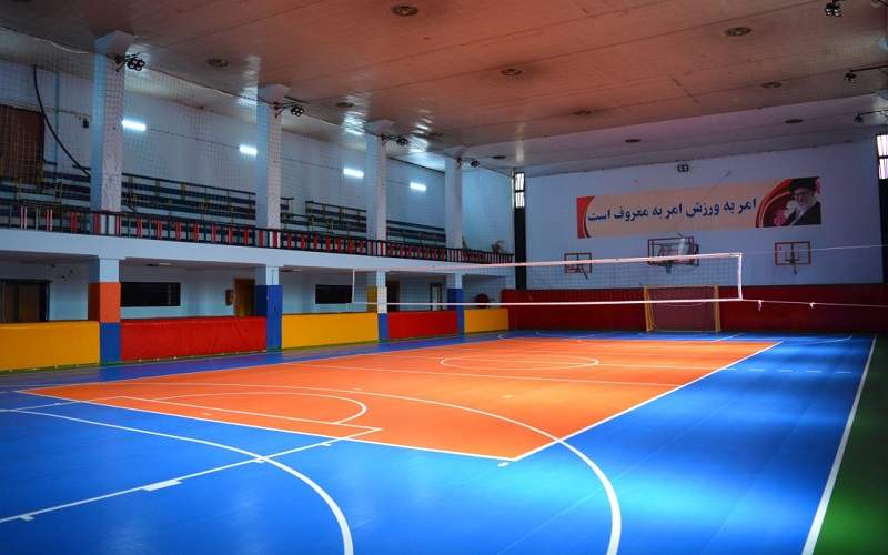 افتتاح سالن ورزشی در حاشیه شهر زاهدان