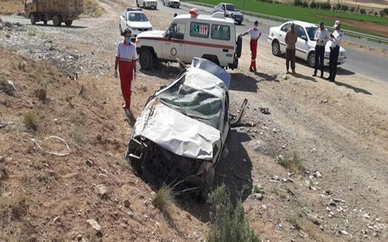 واژگونی خودروی اتباع بیگانه در سراوان