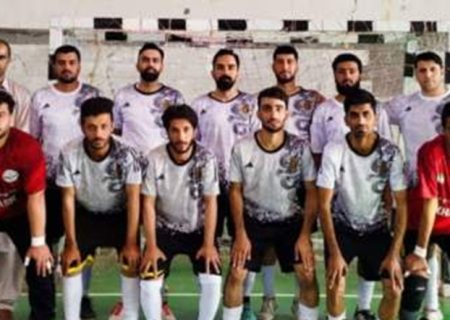 تیم فوتسال بهداشت خاش پیروز لیگ استانی شد