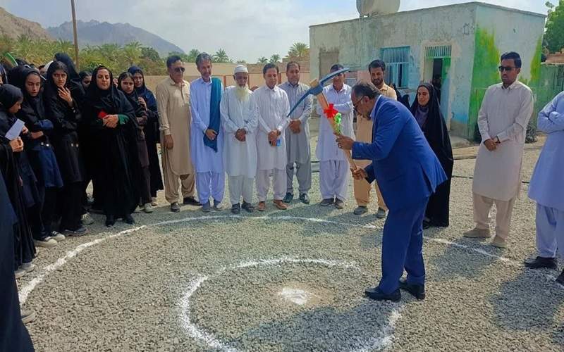 آغاز ساخت مدرسه ۶ کلاسه در نیکشهر