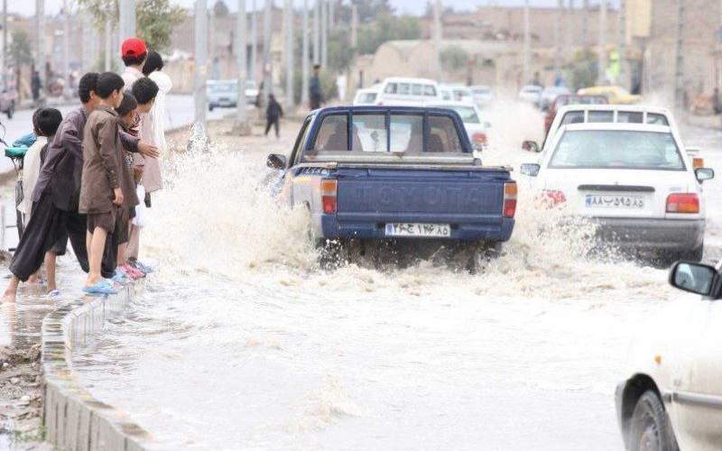  بارش ۱۷ میلی‌متری باران در هیچان