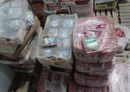 جمع‌آوری ۳۰۰ کیلو مواد گوشتی فاسد در زهک