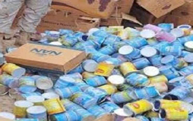 کشف شیرخشک‌های قاچاق در مرز میرجاوه سیستان‌وبلوچستان