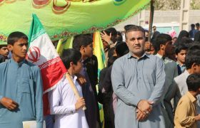 حضور پرشور اقشار مردم در راهپیمایی ۱۳ آبان راسک