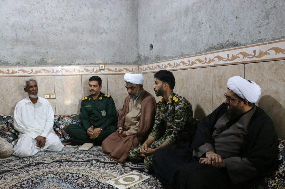 تجلیل مسئولان راسک از جانباز سرافراز مجید بهی