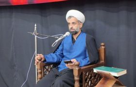 عزاداری شهادت حضرت زهرا(س) در راسک