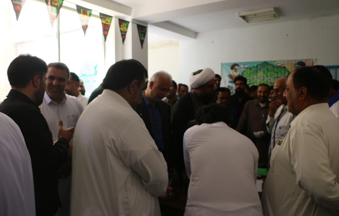 نمایشگاه فرهنگی هفته بسیج در راسک افتتاح شد