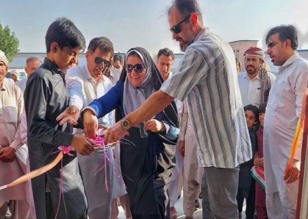 افتتاح مدرسه روستایی خیرساز در شهرستان زرآباد