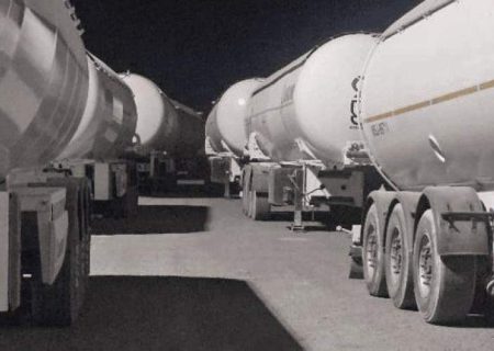 کشف ۱۶ تانکر گاز مایع قاچاق در ایرانشهر