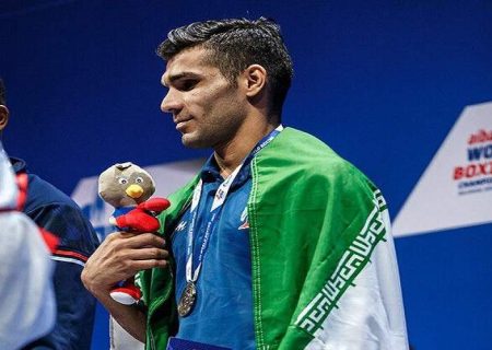 قدرت نمایی بوکسور المپیکی سیستان‌وبلوچستان در عربستان