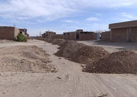 اجرای عملیات زیرسازی و آسفالت در خاش