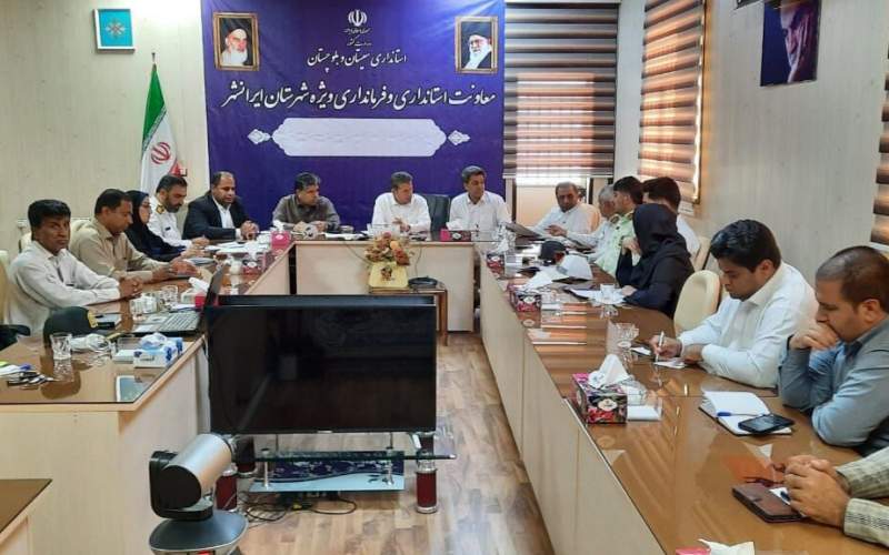 برگزاری جلسه شورای ترافیک شهرستان ایرانشهر