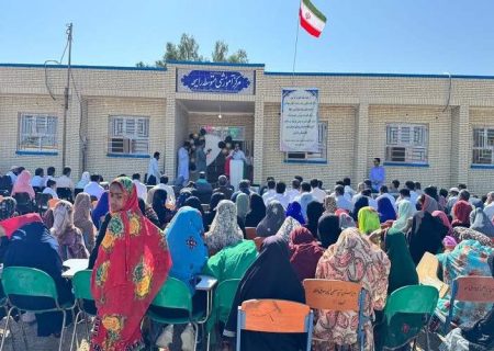 افتتاح دبیرستان رایحه گامی بلند برای عدالت آموزشی