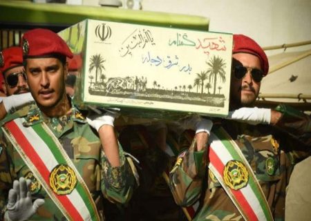 تشییع پیکر ۴ شهید گمنام در سیستان‌وبلوچستان