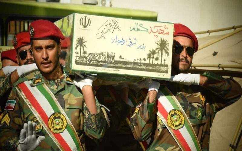 تشییع پیکر ۴ شهید گمنام در سیستان‌وبلوچستان