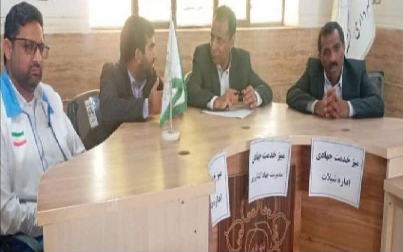 برپایی میز خدمت جهاد کشاورزی در شهرگشت