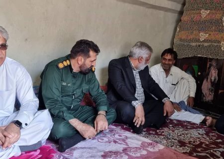 تجلیل از جانباز اسکانی و بررسی مسائل منطقه