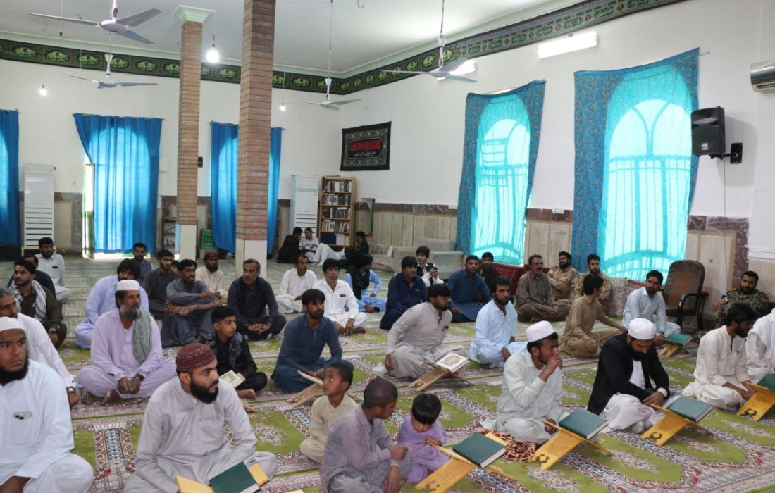 اختتامیه چهلچراغ آیهها در راسک برگزار شد