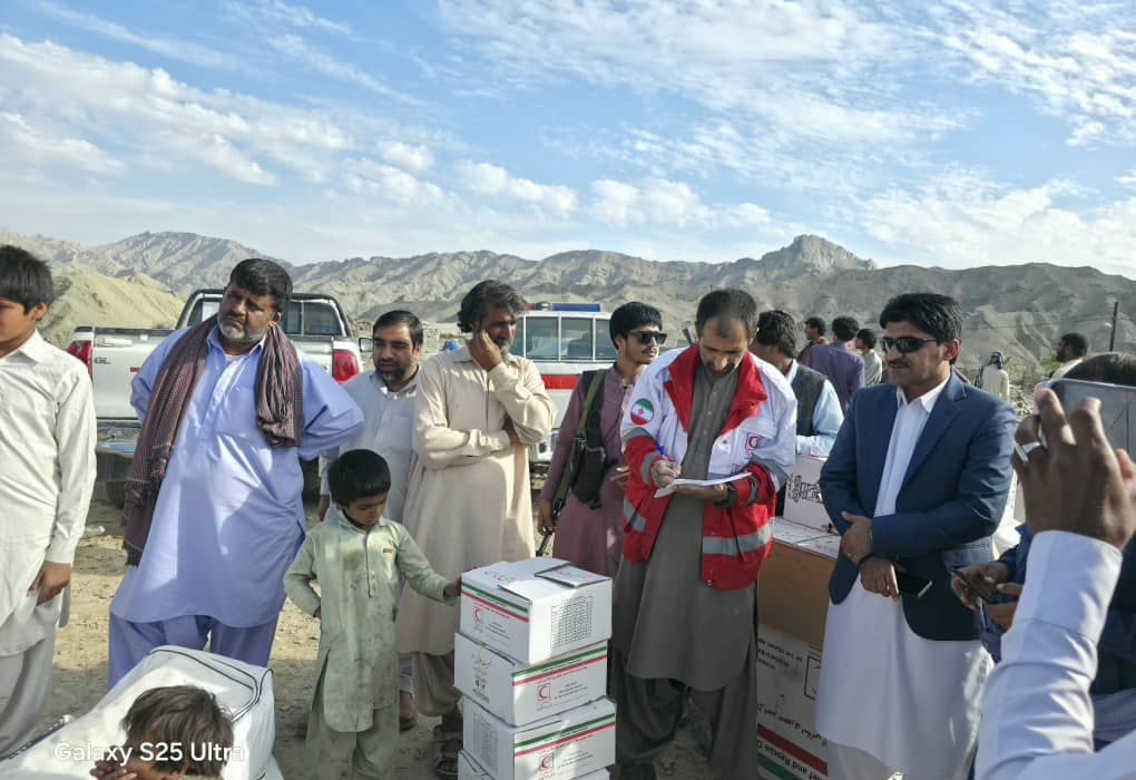 امدادرسانی فوری هلال‌احمر به حادثه‌دیدگان بگان