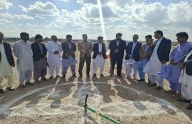 کلنگ‌زنی مدرسه ۹ کلاسه در مهرستان