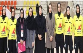 حضور بانوان فوتبال سیستان‌وبلوچستان در مسابقات فوتسال کشور