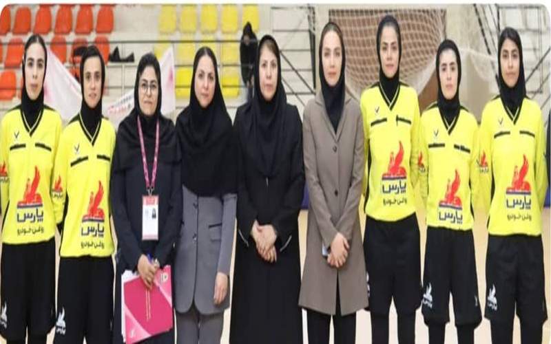 حضور بانوان فوتبال سیستانوبلوچستان در مسابقات فوتسال کشور