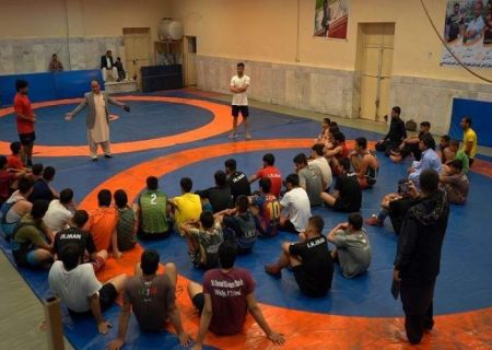 برپایی اردوی آمادگی کشتی‌گیران سیستان‌وبلوچستان در خاش