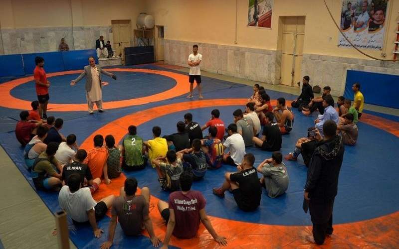 برپایی اردوی آمادگی کشتیگیران سیستانوبلوچستان در خاش