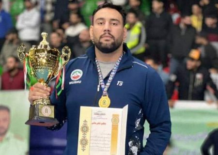 کسب مدال طلا توسط ووشو کار سیستان‌وبلوچستان