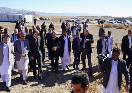 آغاز عملیات اجرایی نیروگاه خورشیدی در شرق کشور