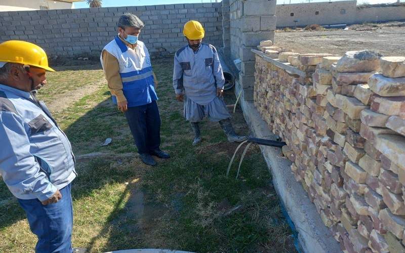 بهسازی ۹۷۰ کیلومتر شبکه توزیع آب آشامیدنی زَهَک