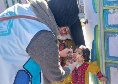 اجرای طرح ملی واکسن فلج اطفال در خاش