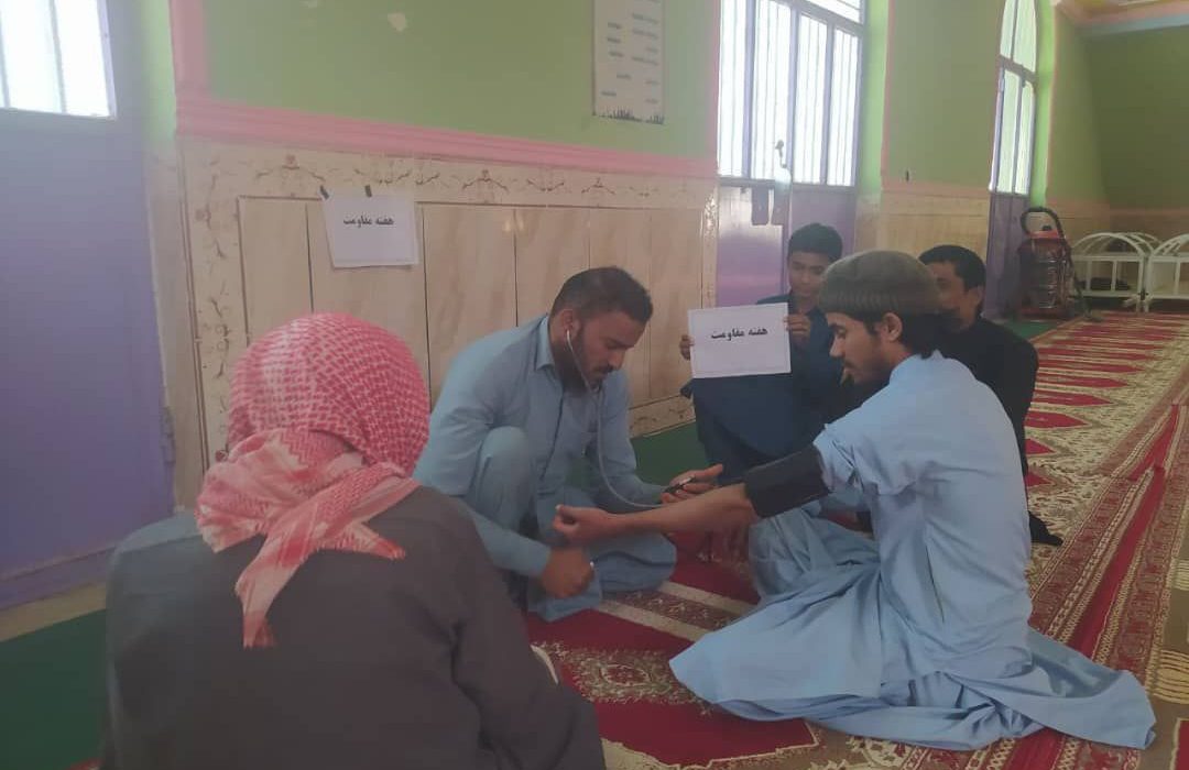 مساجد راسک پایگاه سلامت مردمی