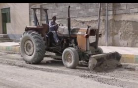 آغاز عملیات بهسازی و آسفالت خیابان معلم راسک