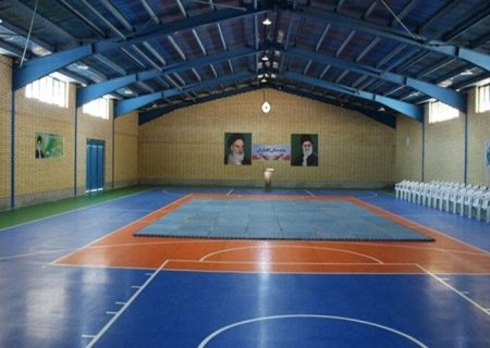 نخستین سالن ورزشی دختران بخش پلان کلنگ خورد