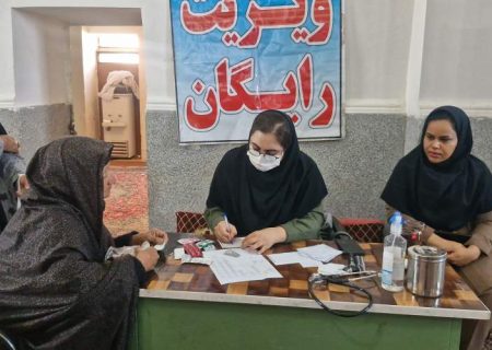 خدمات پزشکی رایگان در روستای فیروزه‌ای