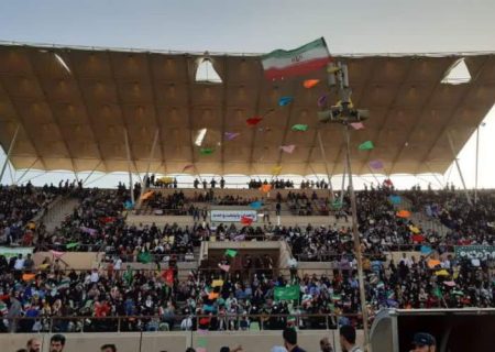 پروژه محوطه‌سازی المپیک زاهدان درحال انجام است