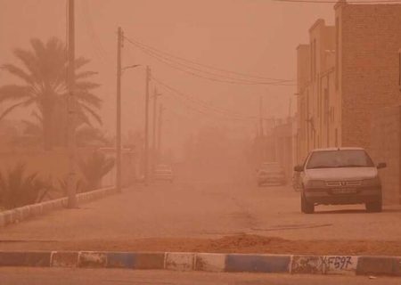 طوفان با سرعت ۱۰۱ کیلومتر نصرت آباد را درنوردید