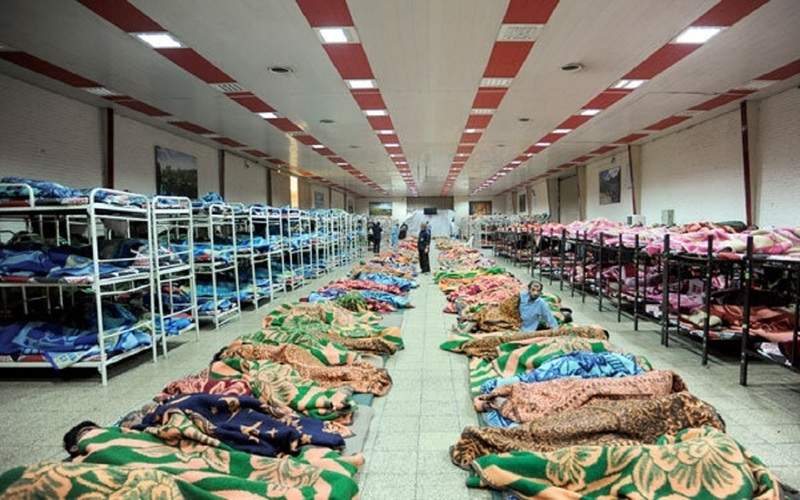 خدمترسانی به ۵۰۰ بیخانمان در گرمخانه شهرداری زابل