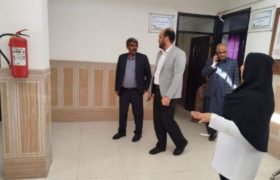 بازدید سرزده معاون دانشگاه علوم پزشکی